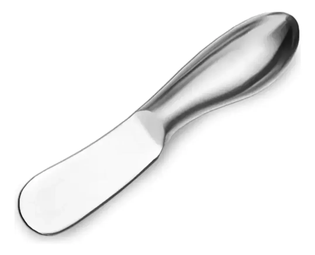 Espátula Para Pasta Manteiga Patê Em Aço Inox Café Da Manhã