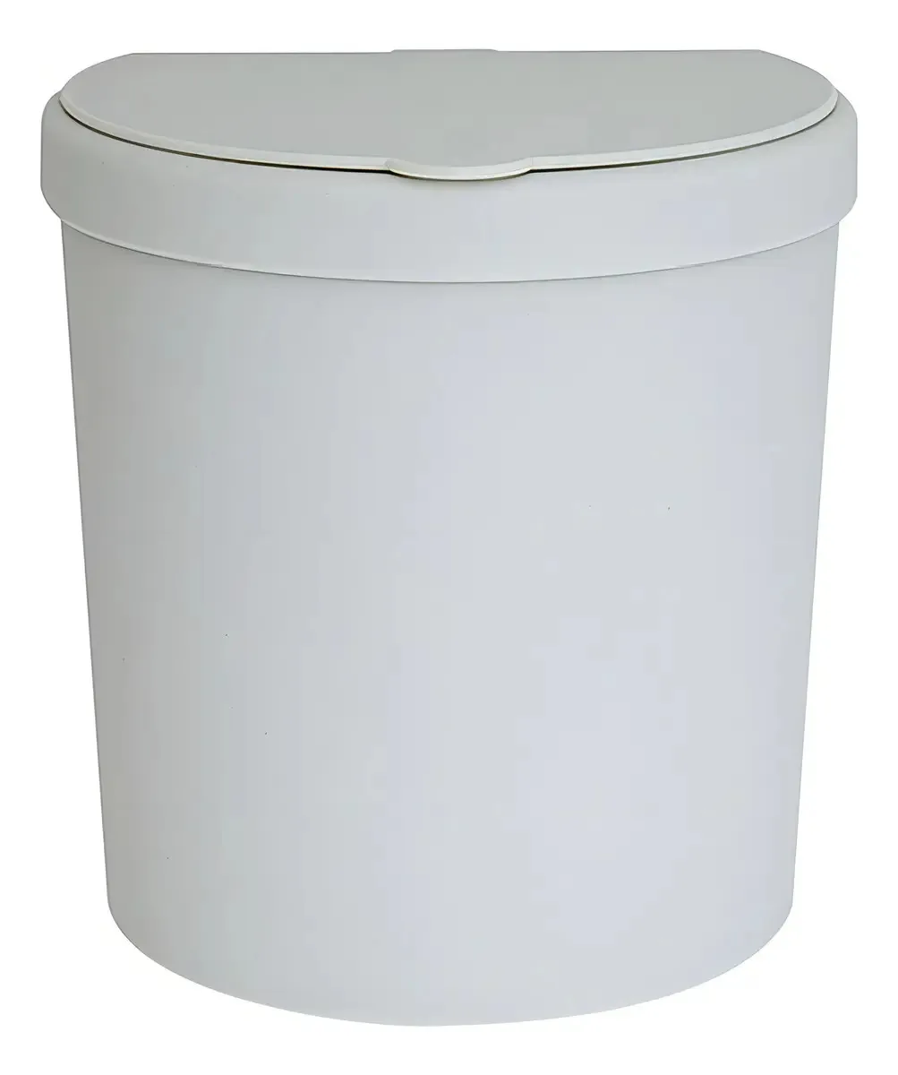 Lixeira Para Pia De Cozinha Bancadas Clean Tampa Aba 2,5l