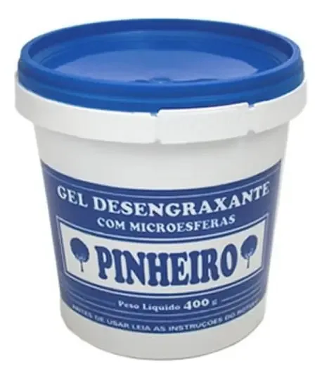 Desengraxante Em Gel Com Microesferas 400g Pinheiro Desengordurante