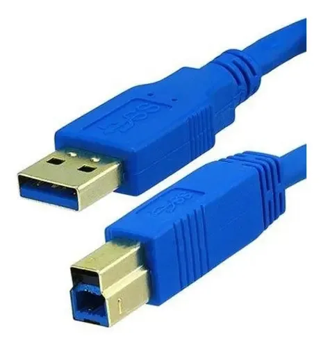Cabo Usb 3.0 Am X Bm Super-speed 1,80mts