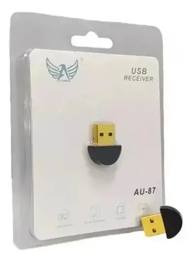 Adaptador Bluetooth E Receptor Usb Receiver Au-87
