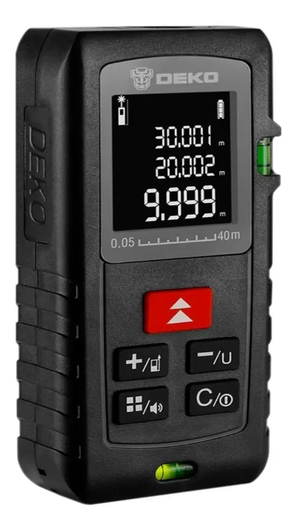 Medidor De Distância A Laser 50m 690nm Deko Lre500-50m