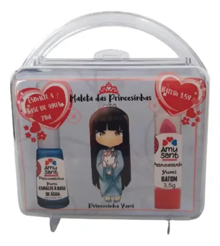 Maleta De Maquiagem Amusant Princesinha Yumi