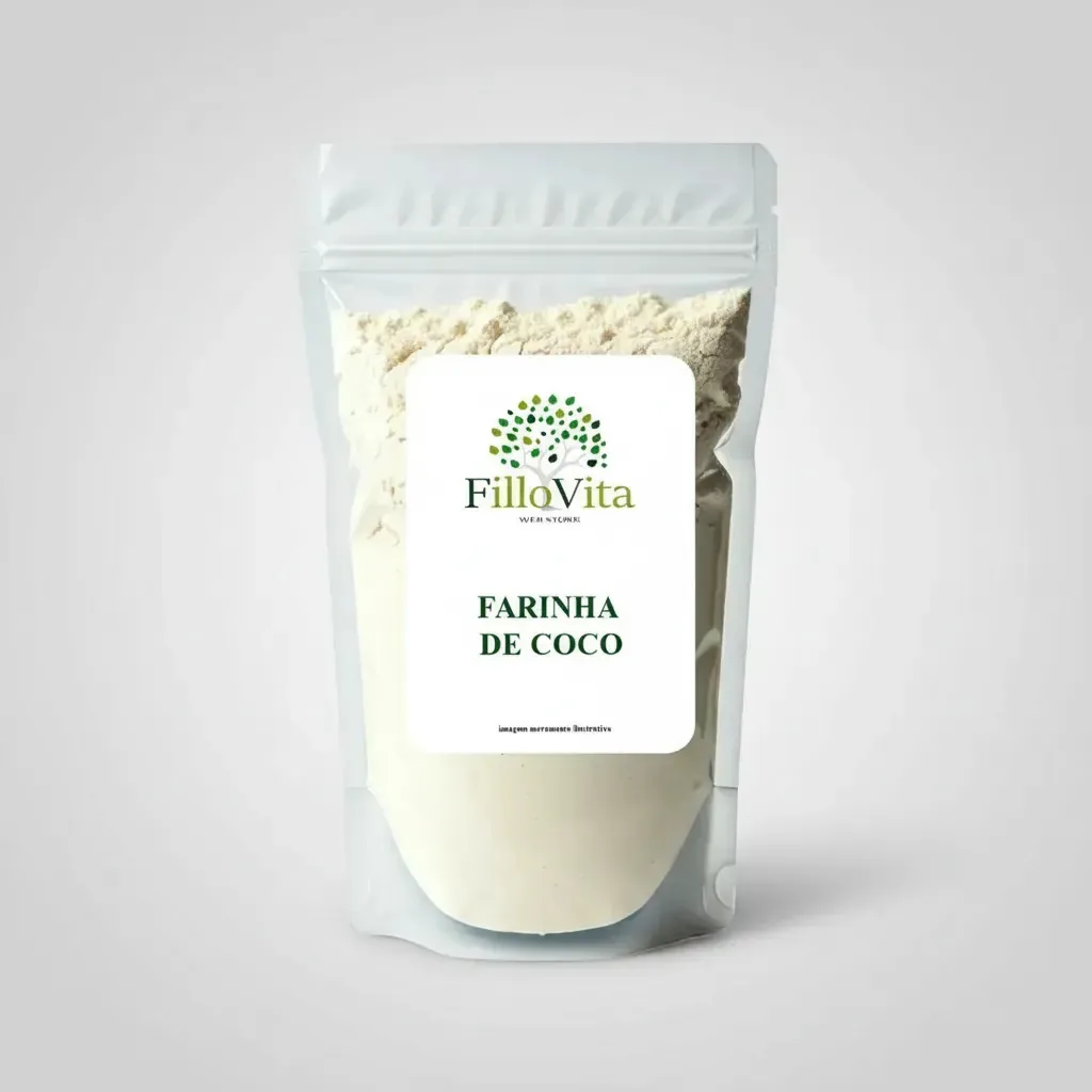 Farinha de Coco Fillovita - Embalagem de 1Kg