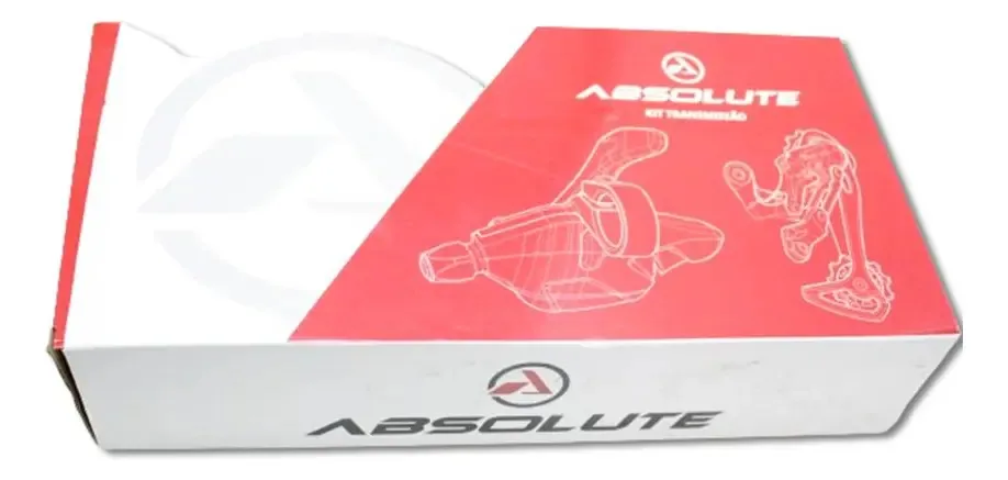 Kit Cambio Tras + Alava 12v Prime Absolute - Cor Preto