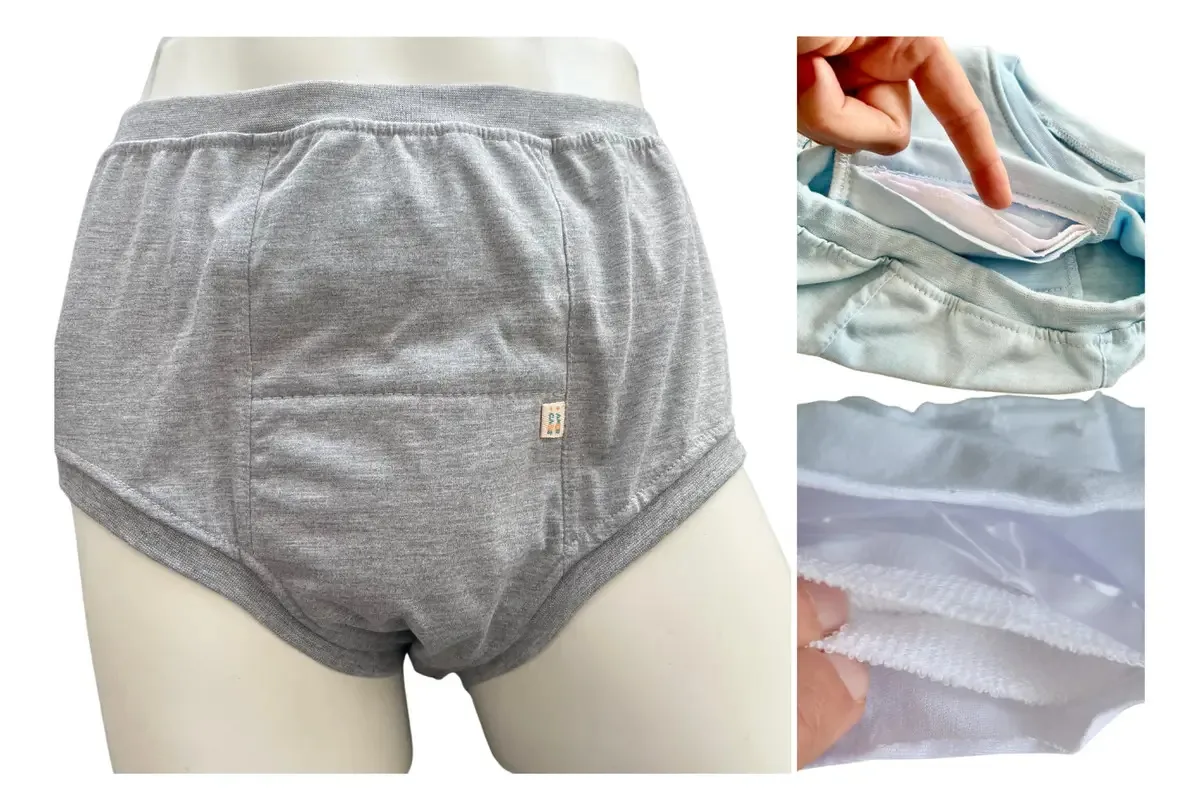 Roupa Íntima Para Incontinência E Escapes De Urina Adulto Tamanho Gg Marinho
