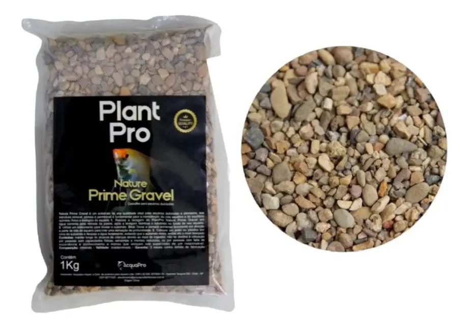 Substrato Cosmético Nature Prime Gravel Molinari Plantpro1kg