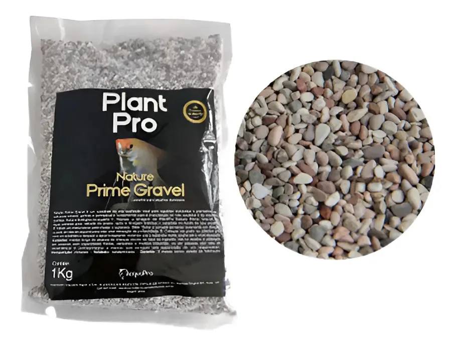 Substrato Nature Plantpro Prime Gravel Granite 2-3mm 1kg