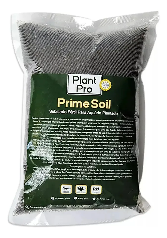 Substrato Fértil Plantpro Prime Soil 3mm Aquário Plantado 1l