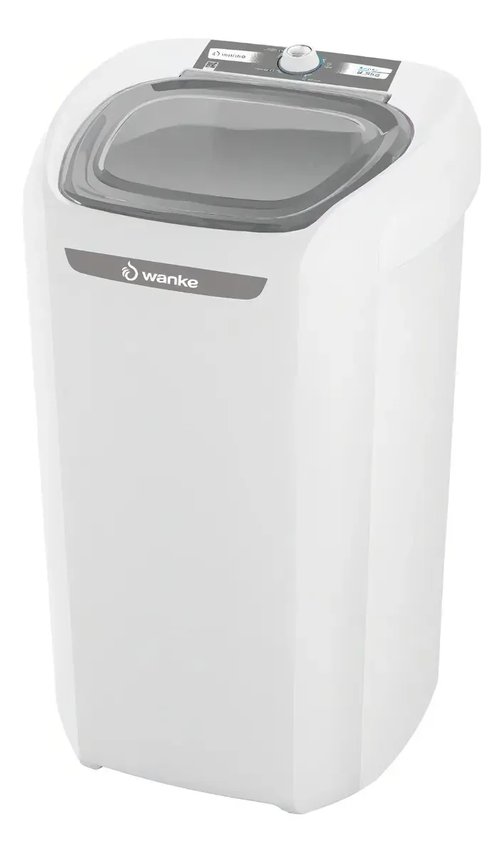 Máquina De Lavar Wanke Lwbe085t Pietra 8,5kg 3 Programas Lav