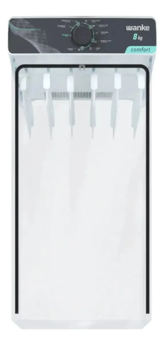 Secador de roupas cinza Comfort Wanke SWCA080g2026 8 kg