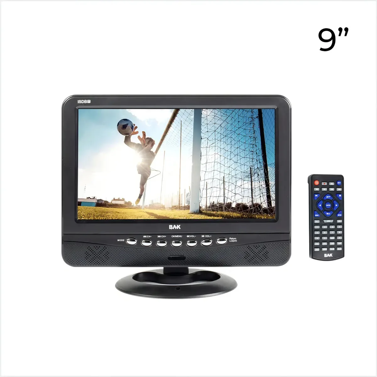 Tv Portátil Bak Isdbt Lcd Digital 9