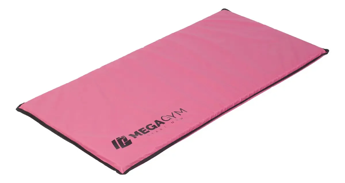 10 Colchonete Academia 100x50x3 P/ Treino Pilates Funcional Cor Rosa