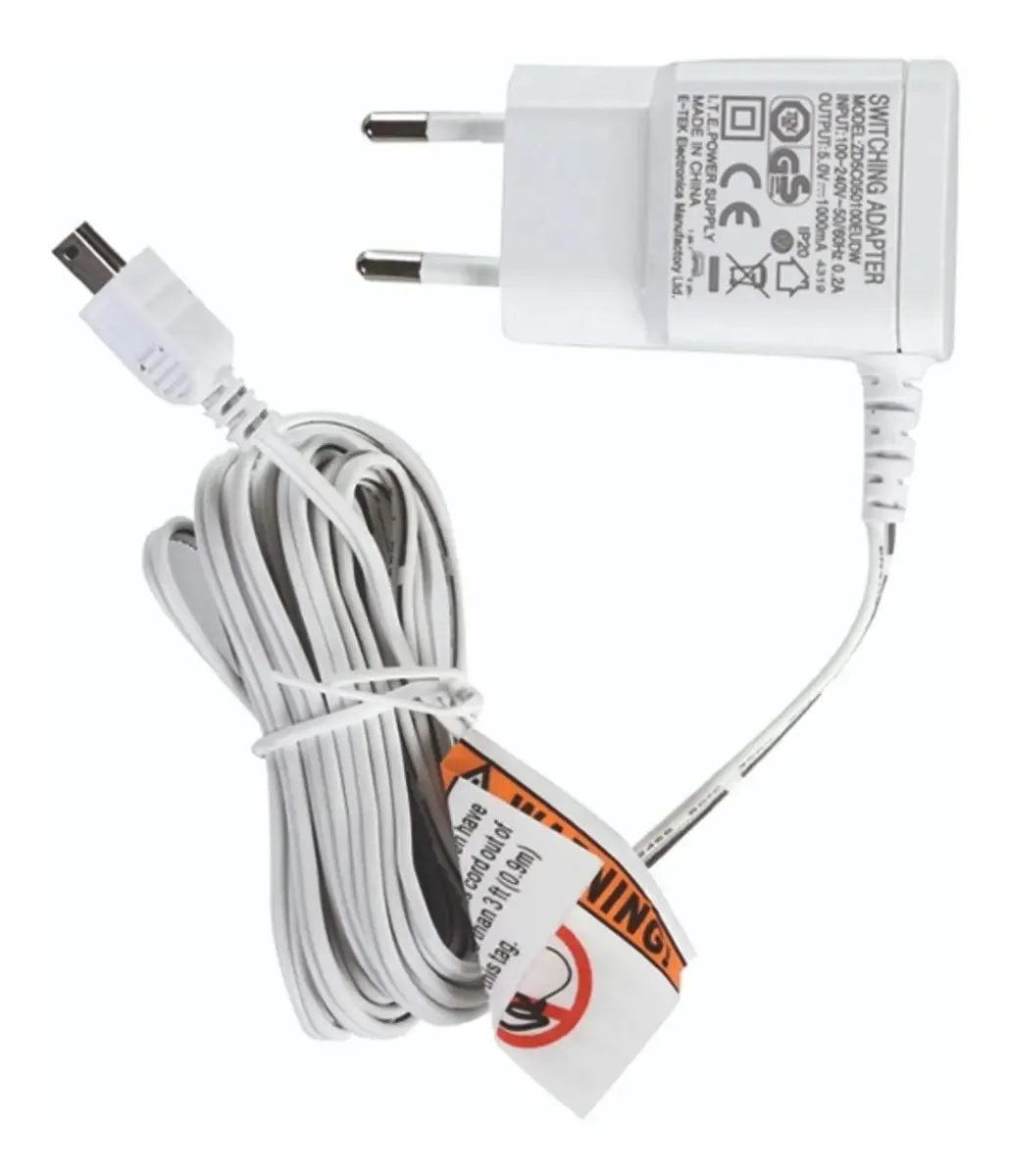 Carregador Fonte Original Para Babá Eletrônica Taktark