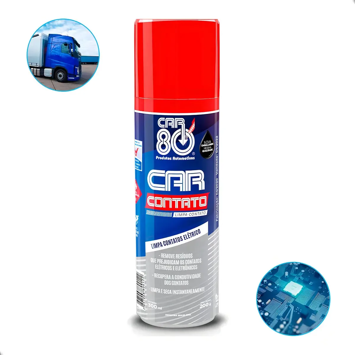 Aerossol Car 80 26603 Limpa Contato Elétrico Spray 300ml