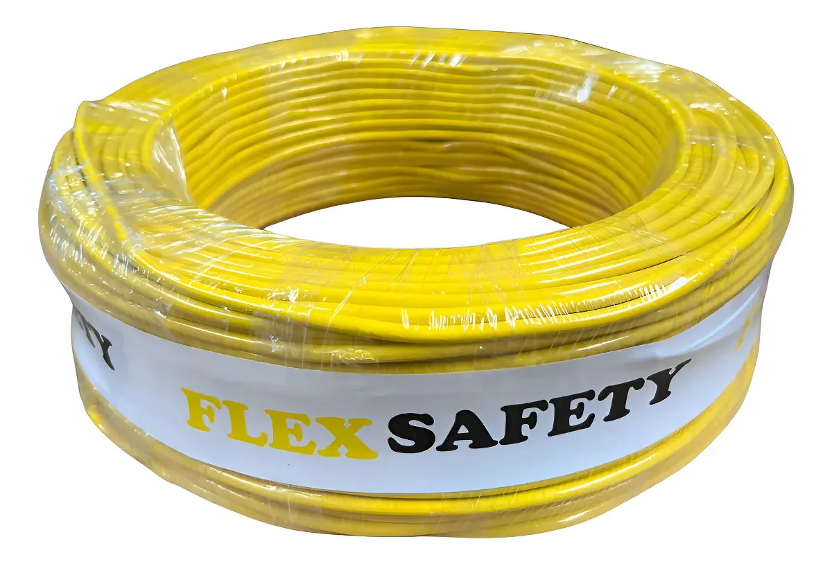 100mts Fio Eletrico Flexivel 2,5mm Colorido Cabo Elétrico Cor da cobertura Amarelo