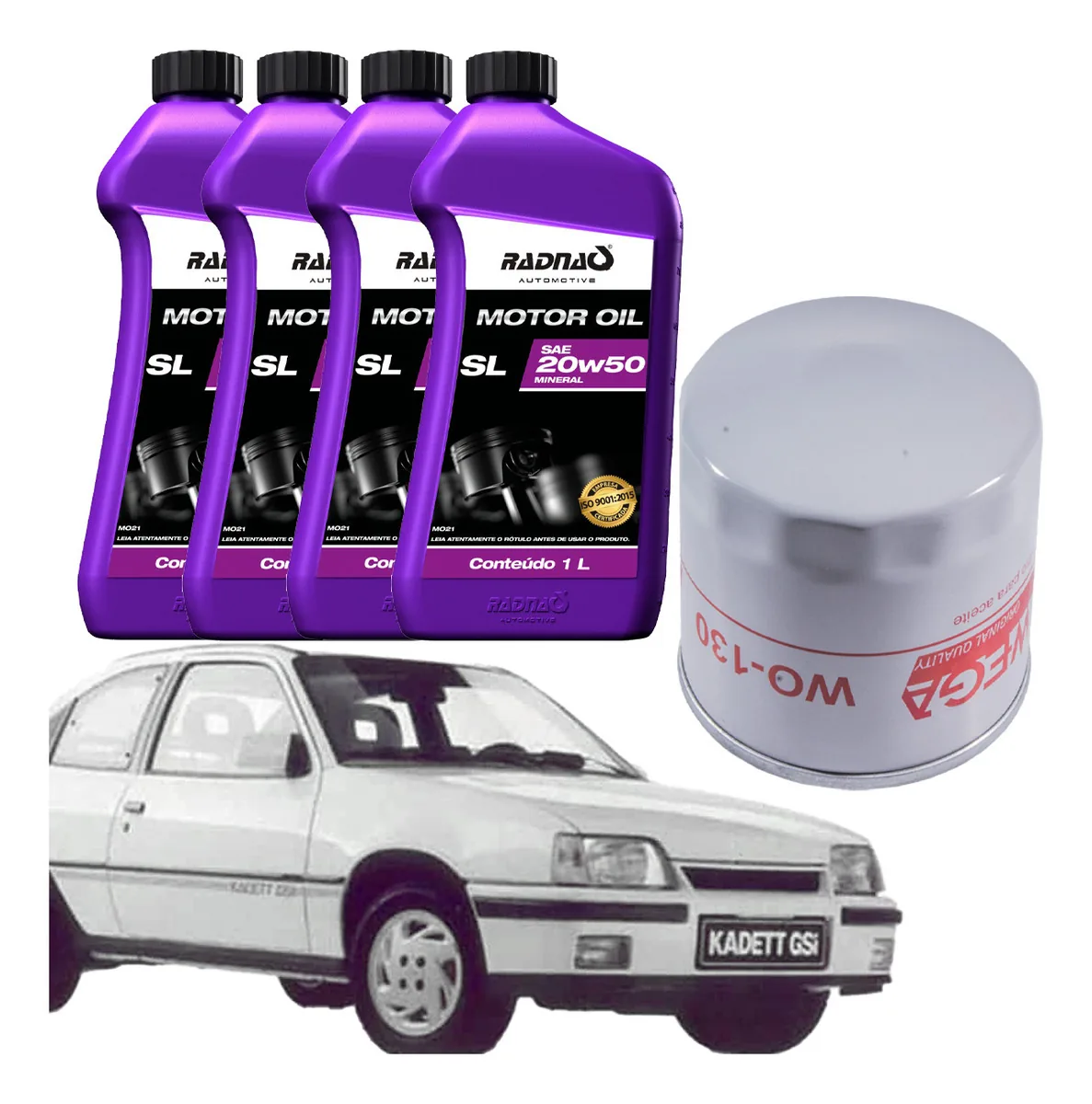 Troca De Óleo + Filtro Óleo Kadett 2.0 8v 1988 Ate 1998