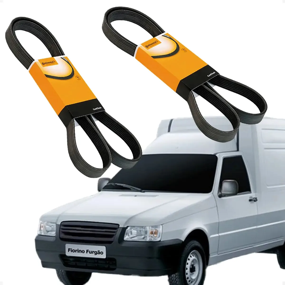 Kit Correia Ar E Direção Fiorino 1.4 Evo 2013 2014