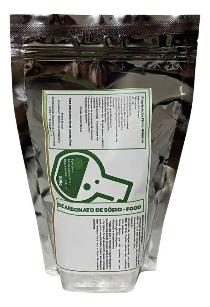 Bicarbonato De Sódio Food - Com 500g