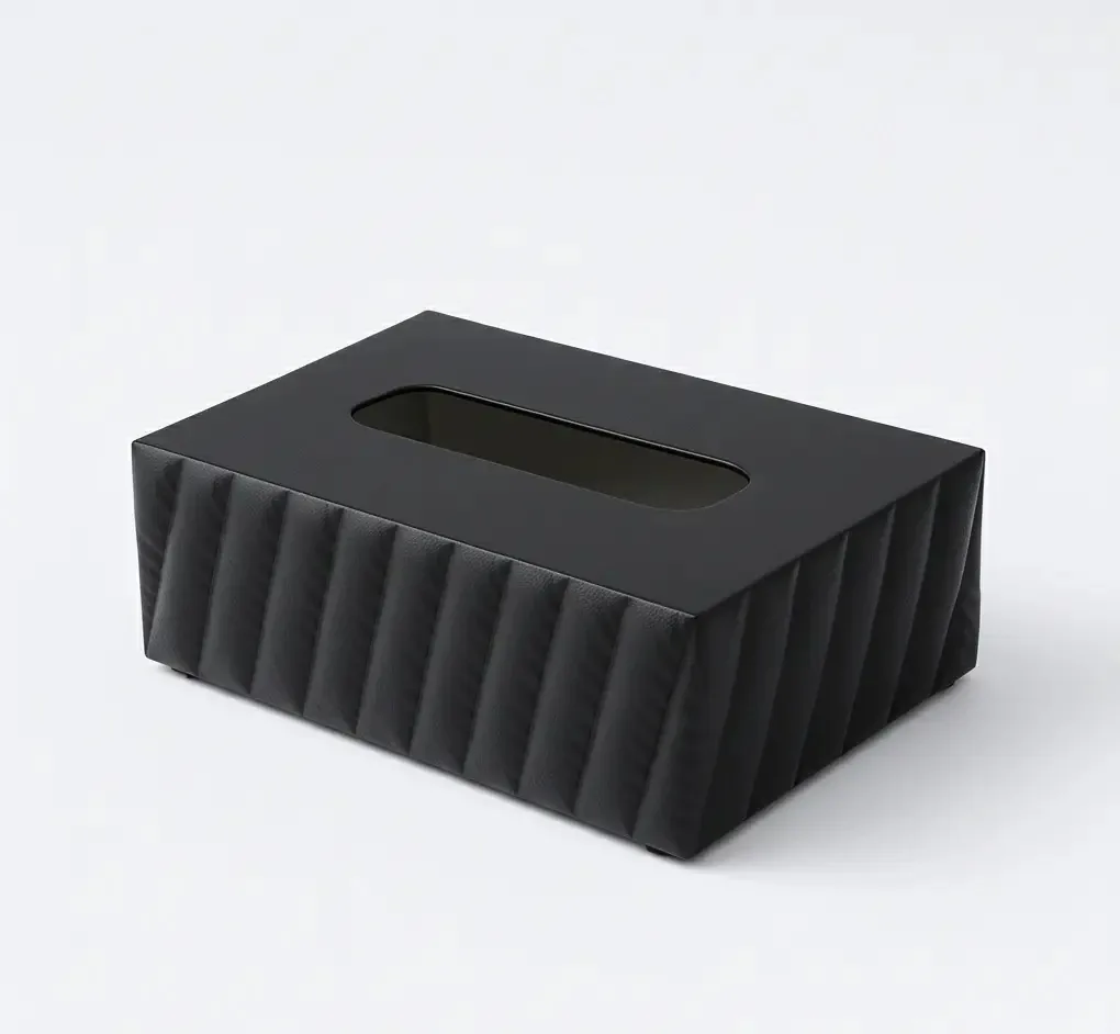 Porta Lenços Black Sense 16cm Retangular On Forge Preto