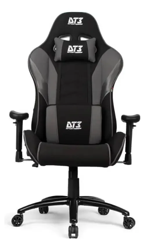 Cadeira Gamer Elise Fabric Dt3 Sports Cinza