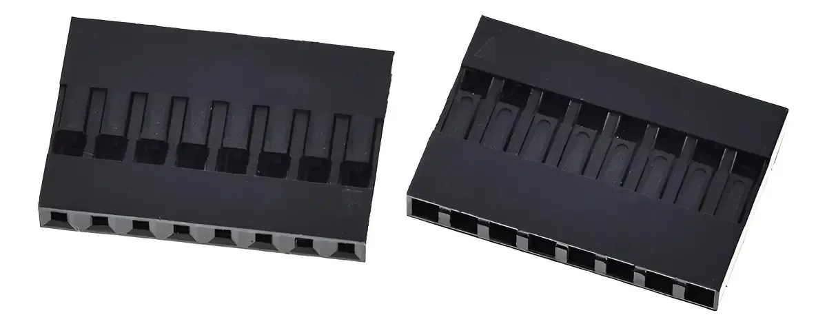 10 X Conectores Dupont 8 Vias Fêmea