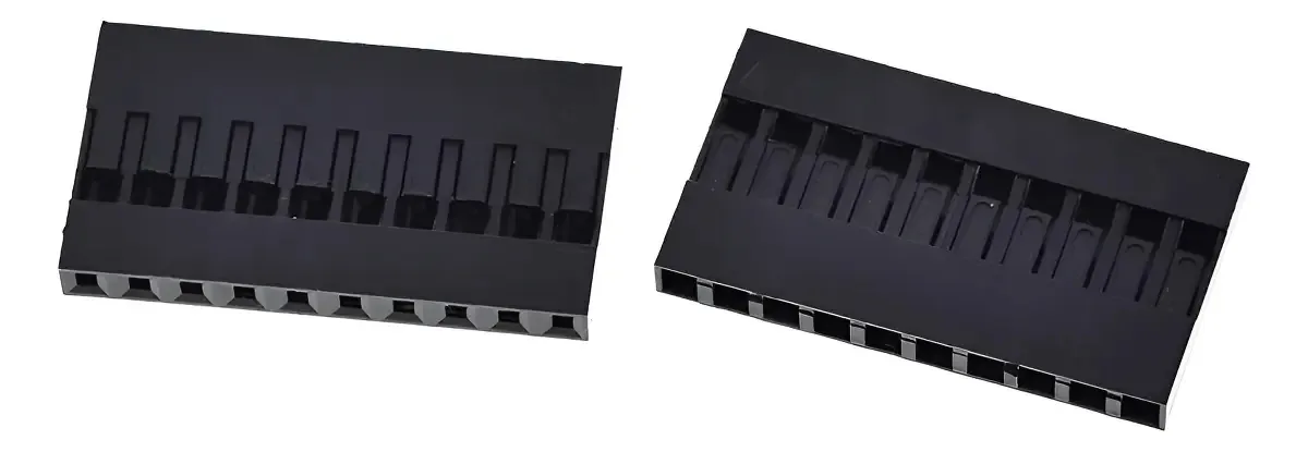 10 X Conectores Dupont 10 Vias Fêmea