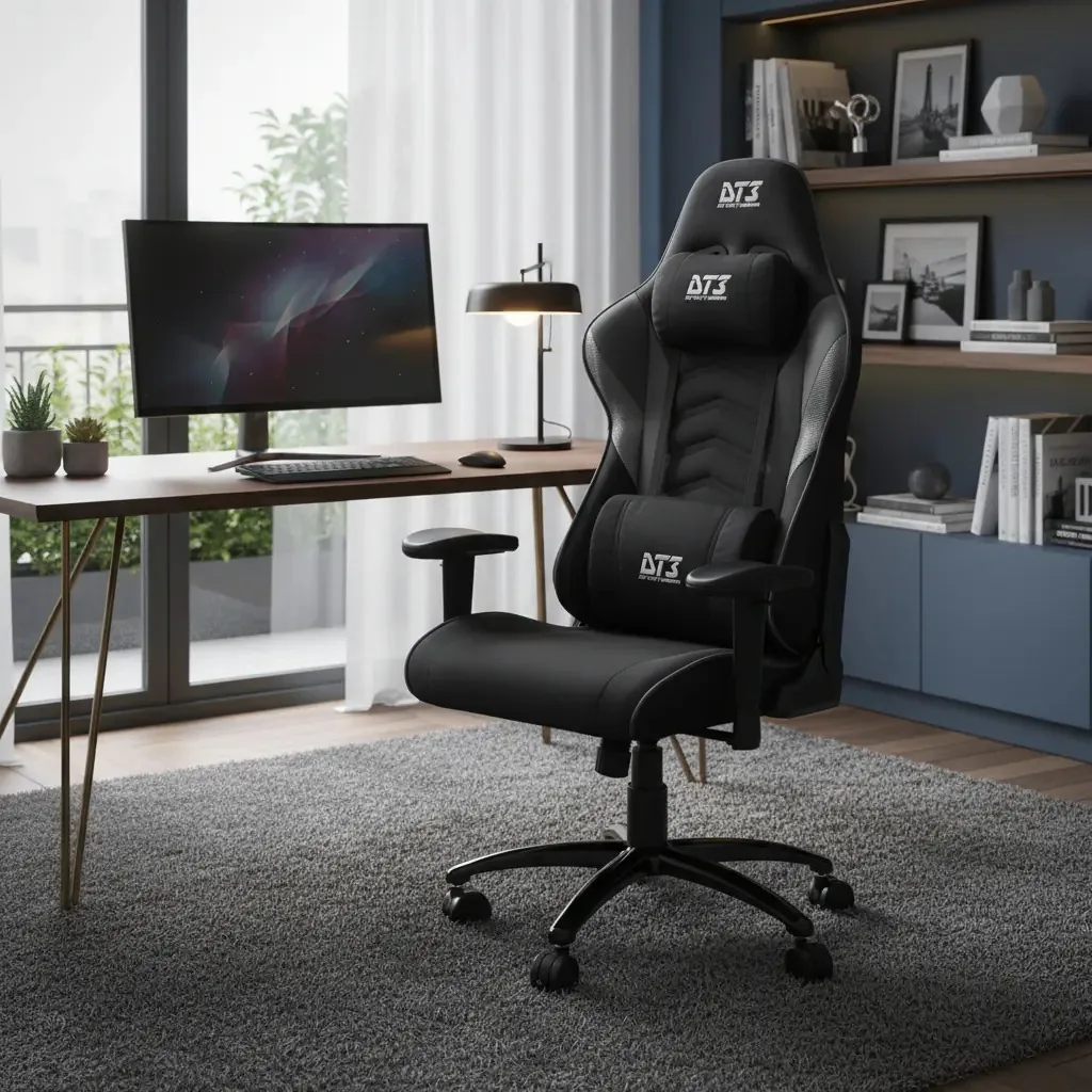 Cadeira Gamer Elise Fabric V3 Grey Dt3sports