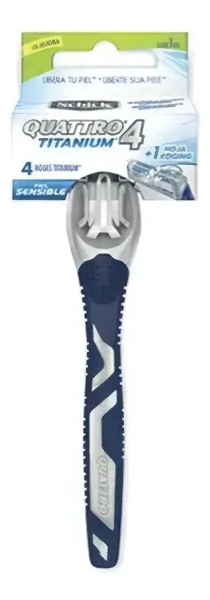 Barbeador Schick Schick Quattro Titanium descartável