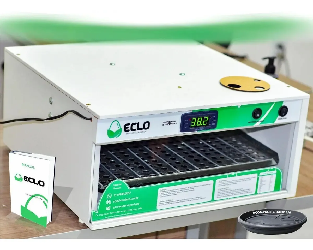 Chocadeira Eclo 70 Ovos - Programada E Completa