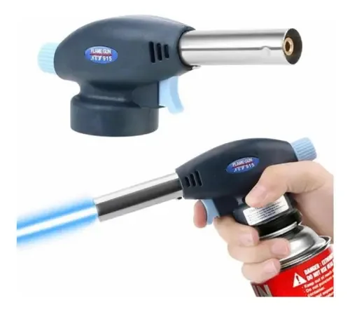 Maçarico Portátil C/ Ajuste E Acendimento Automático