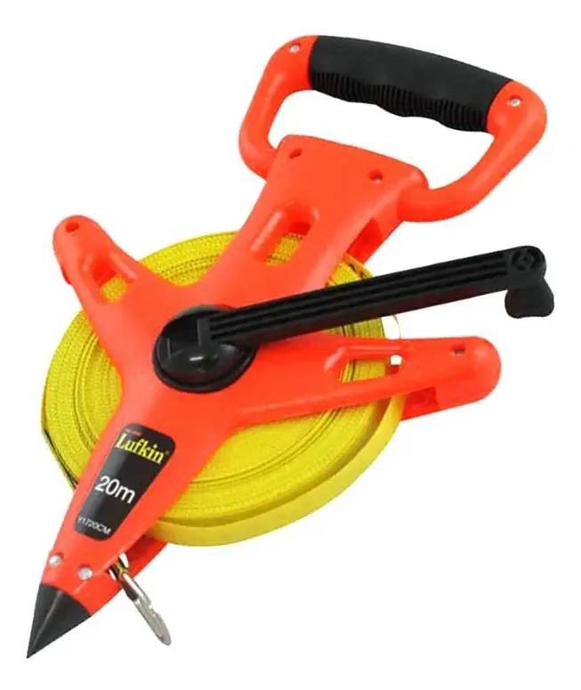 Trena Lufkin 20m Fibra Vidro Ergonomica Alta Precisao
