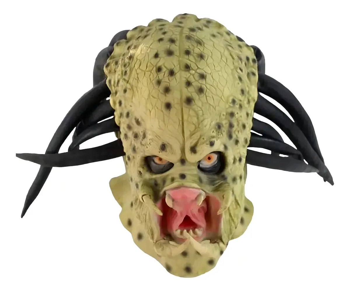 Mascara Halloween Predador Cosplay Festas Alien Fantasia