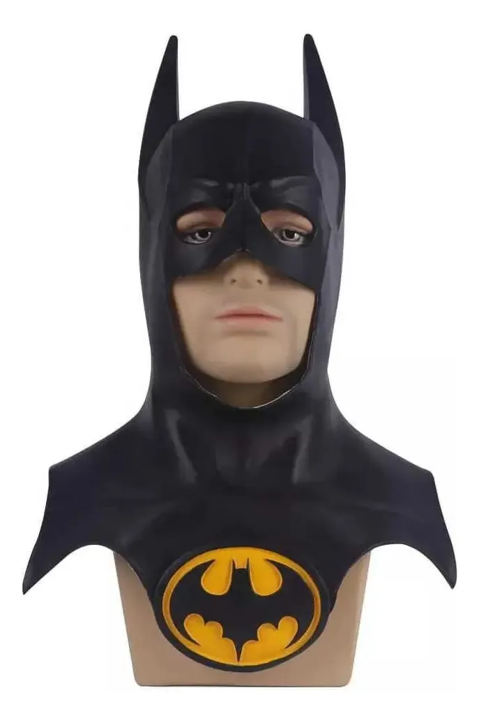 Mascara Halloween Cosplay Batman Cavaleiro Das Trevas
