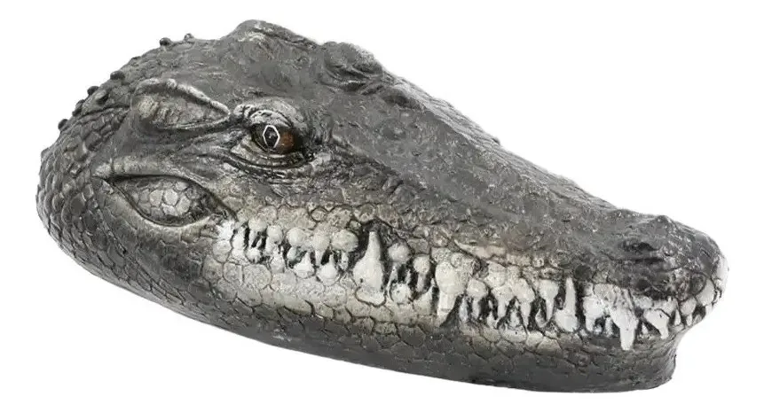 Cabeça Jacaré Crocodilo Controle Remoto Susto Pegadinha