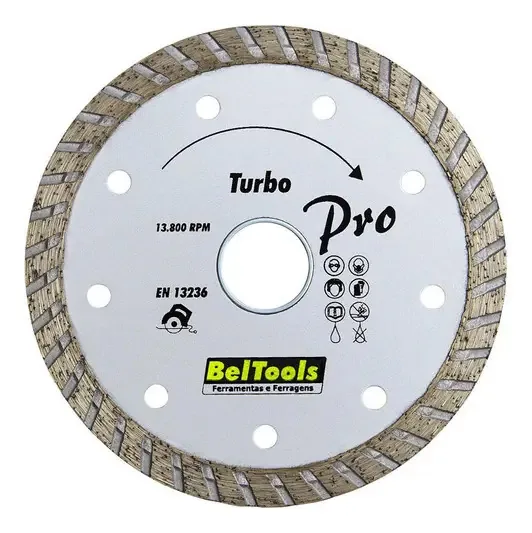 Disco De Corte Diamantado Turbo 180x20 Beltools