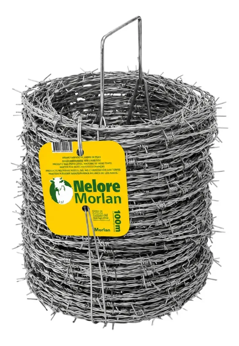 Arame Farpado Nelore 1.6mm 100 Metros Morlan