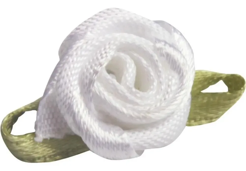 Flor Rococo Ref.jfr001 001 Branco C/ 50 Pecas