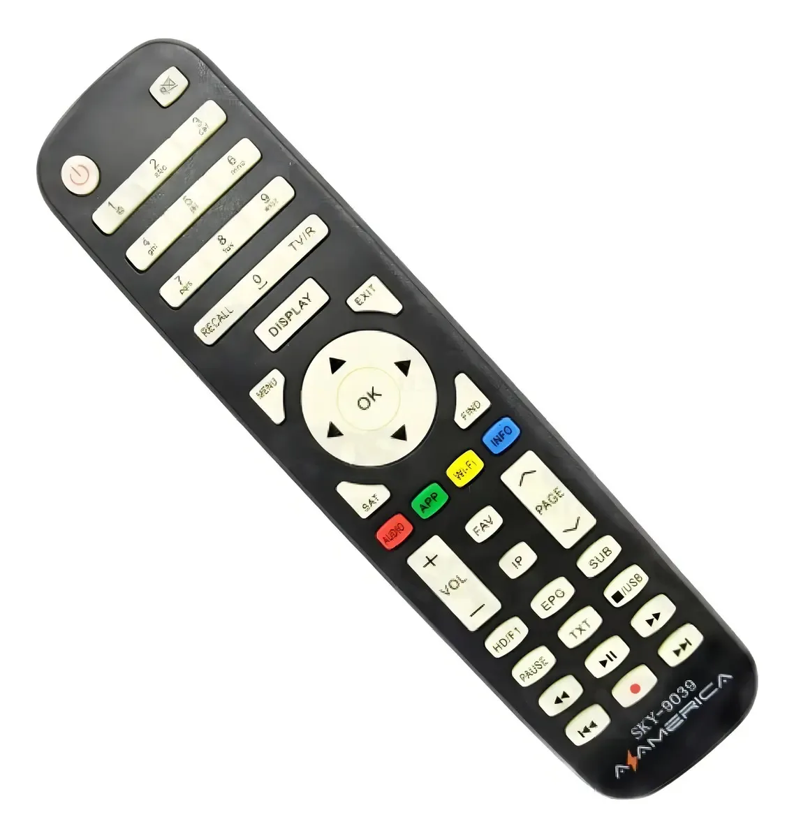 Controle Remoto Para Aparelho Satelite Az America Gold Hd