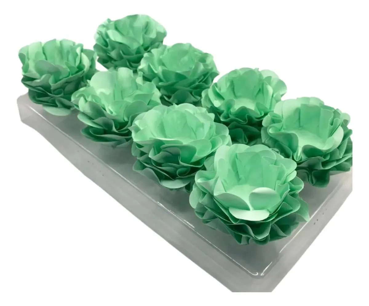 120 Forminhas Para Doces Finos Festa Casamento Style Cor Verde Candy