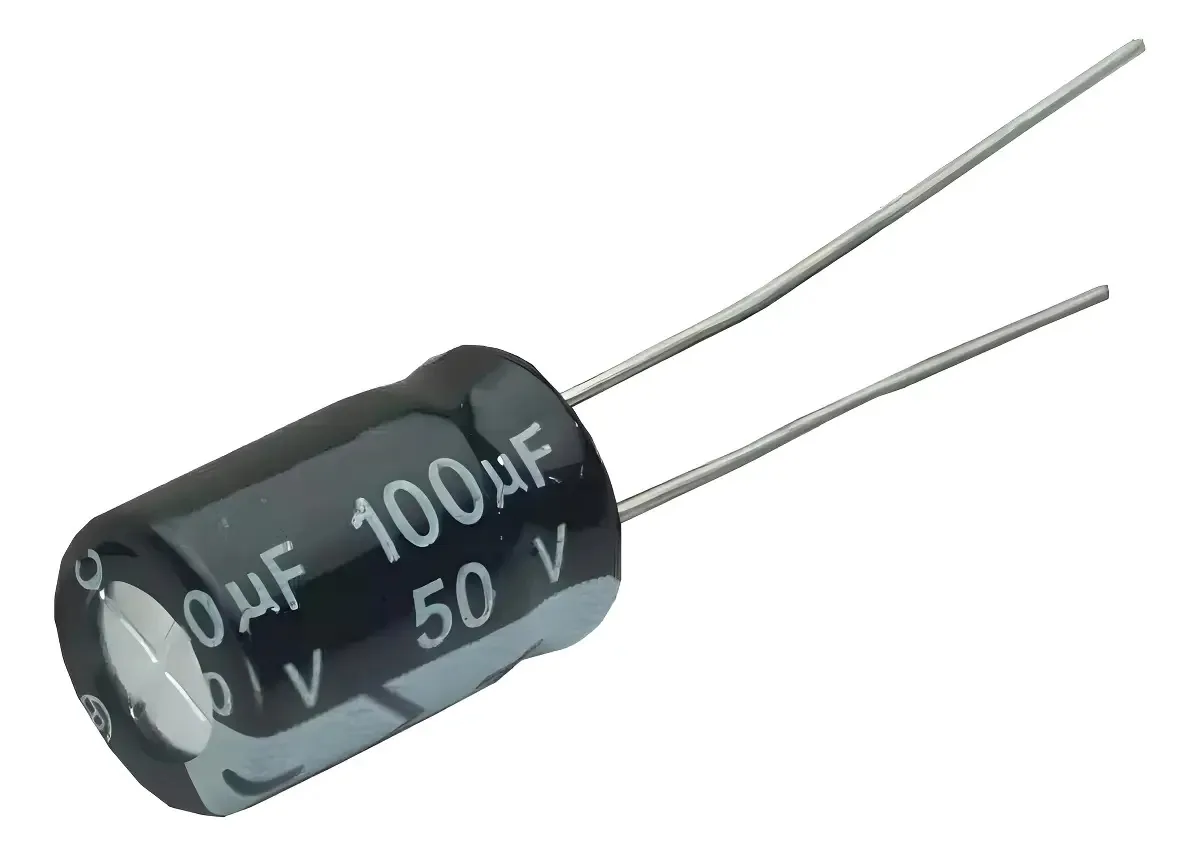 Capacitor Eletrolítico 100uf X 50v 105
