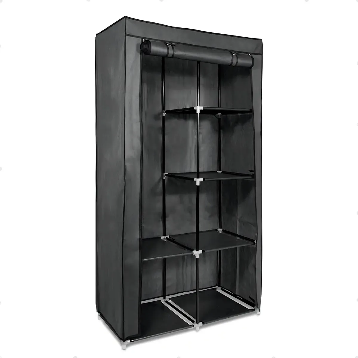 Guarda Roupa Solteiro 1 Porta Preto