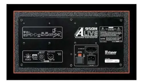 Caixa De Som Staner Alive 950 A Subwoofer