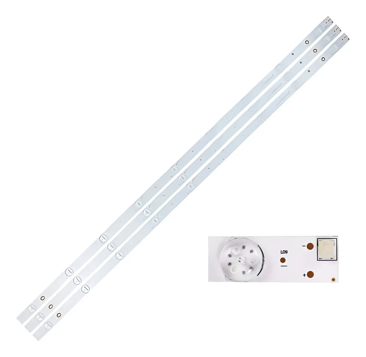 Kit 3 Barras De Led Ptv43e60sn Ptv43e60