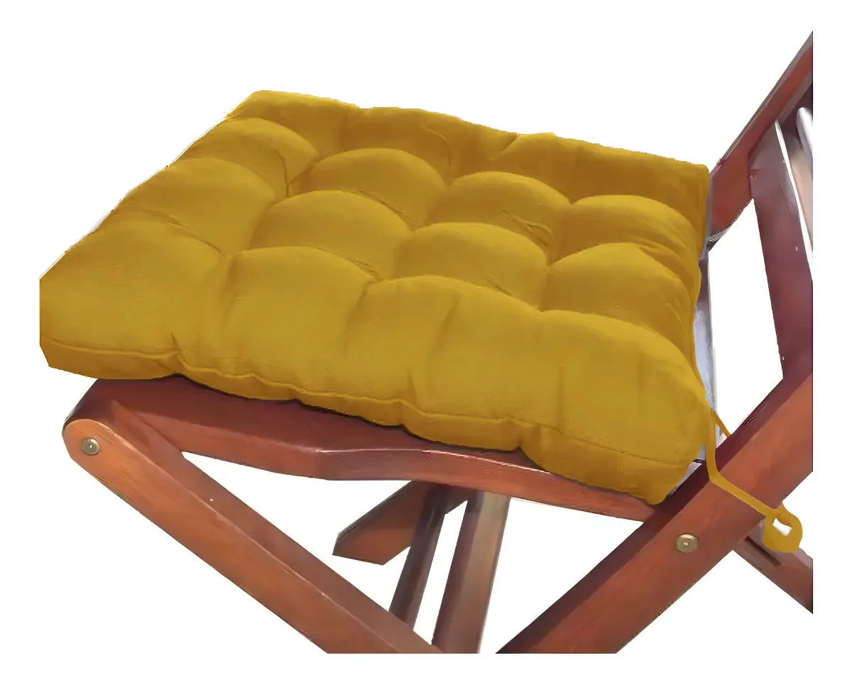 11 Assentos Para Cadeira Futton 40x40 Cor Mostarda