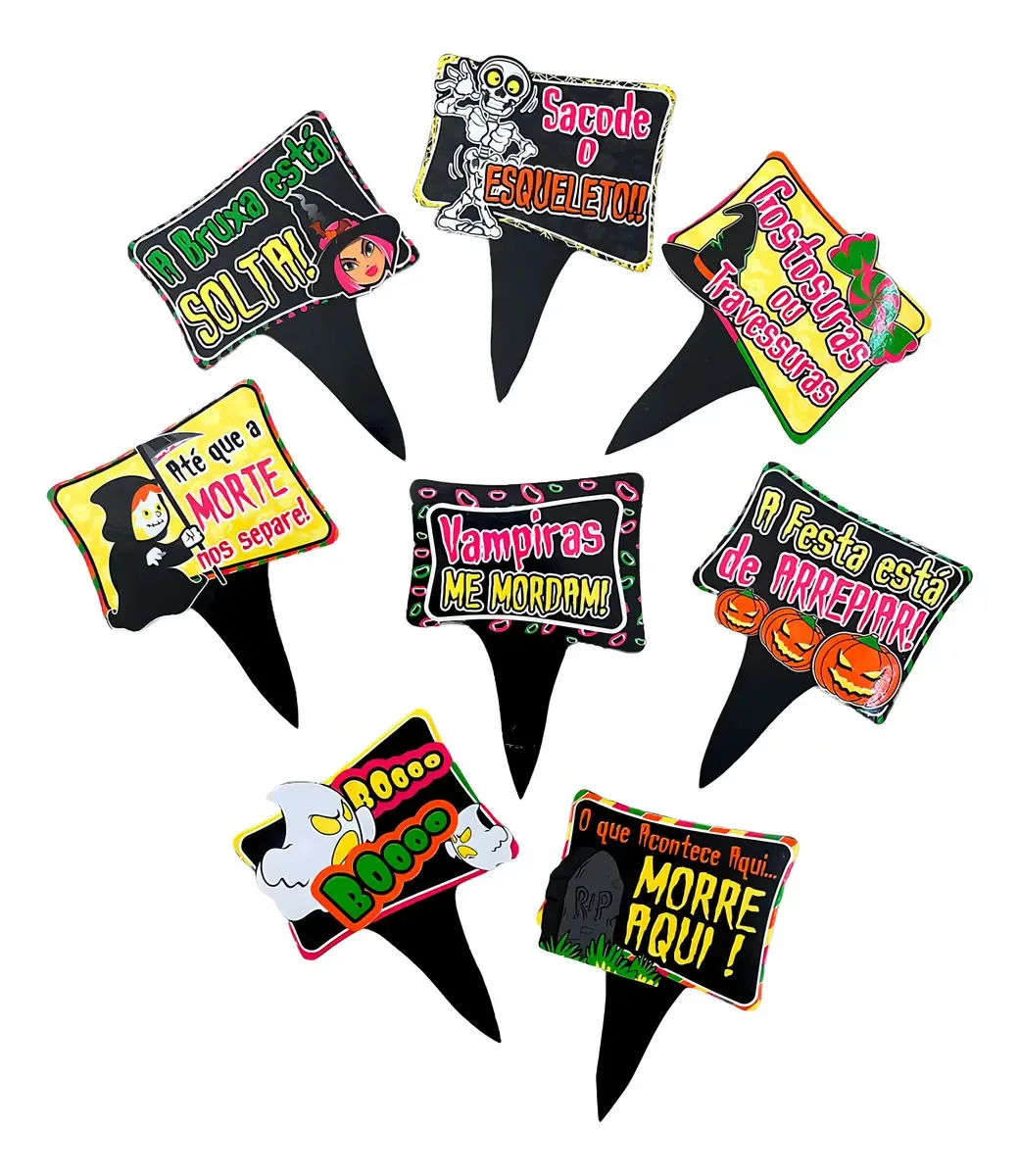 Topper Halloween Neon