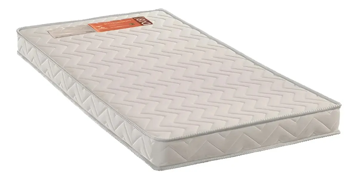 Colchão Infantil Top Baby Berço White 60x130x10 - Paropas