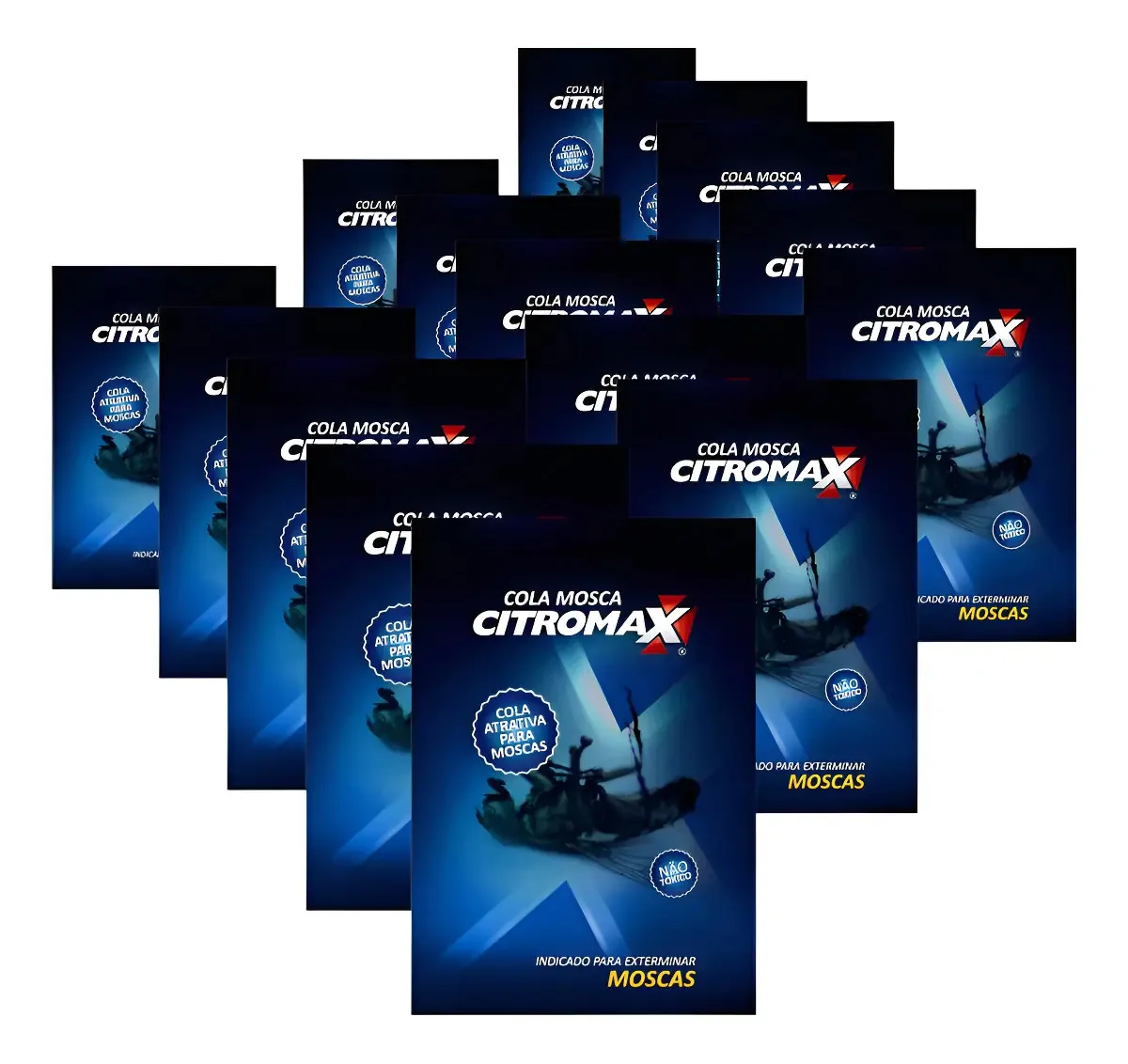 15 Atrativo Cola Mosca Citromax - Não Tóxico