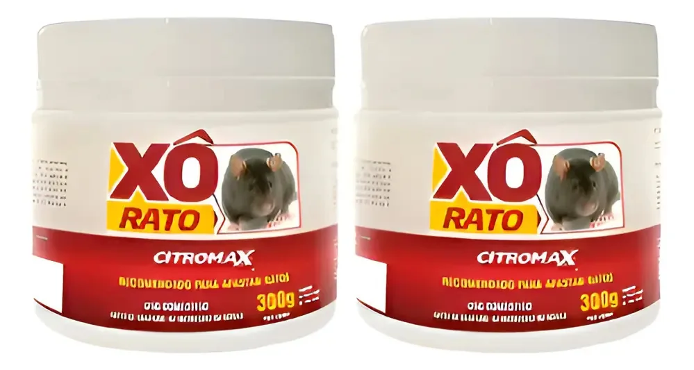 2 Xô Rato Citromax - 300g