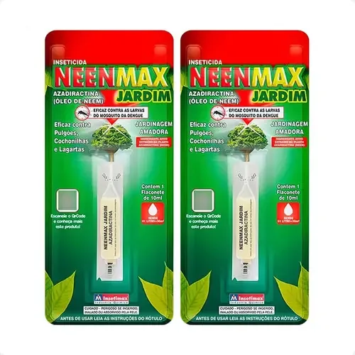 2 Neenmax Jardim Azadiractina Monodose Insetimax- 10ml